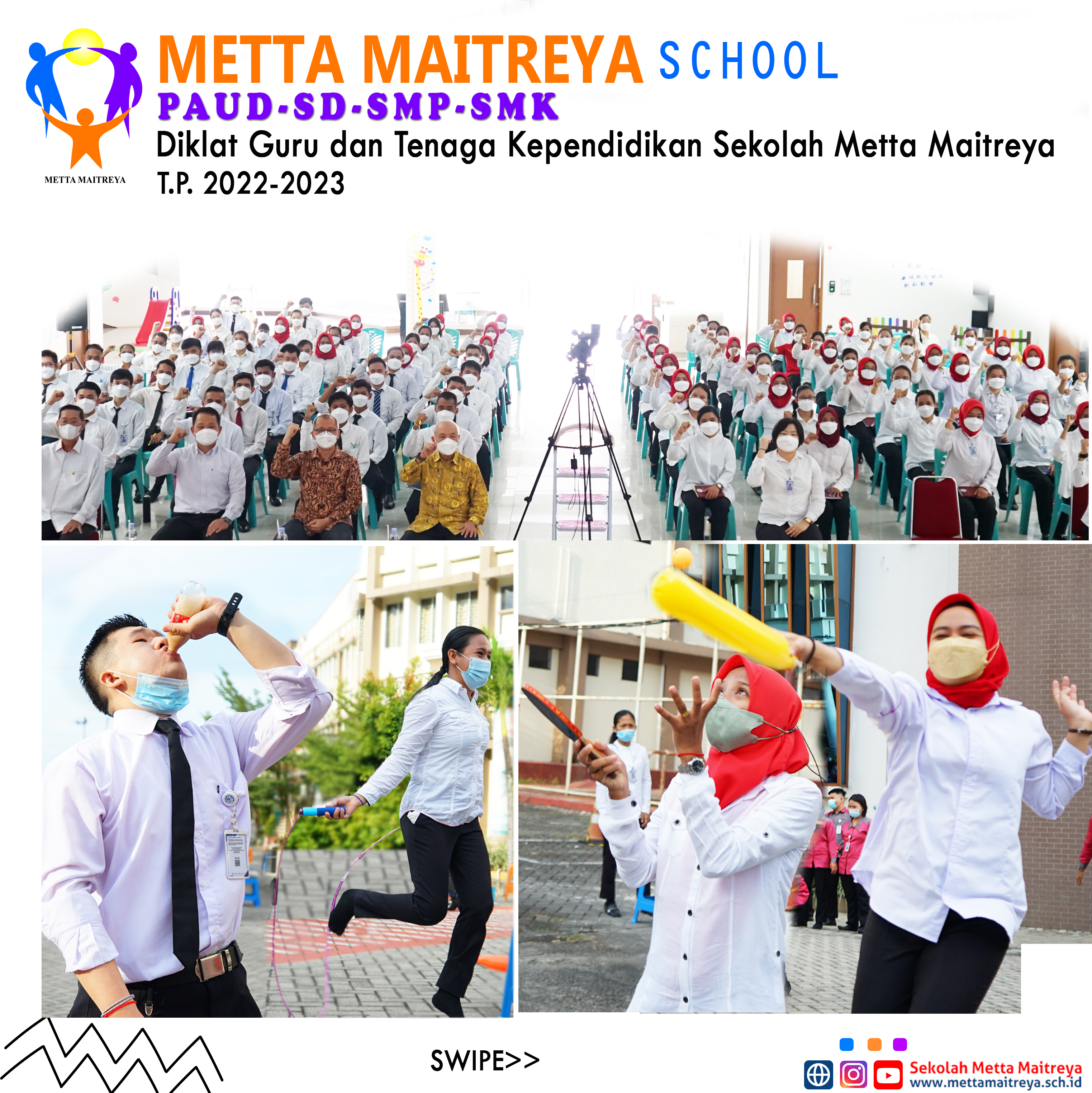 Diklat Guru dan Tenaga Kependidikan Sekolah Metta Maitreya T.P. 2021-2022